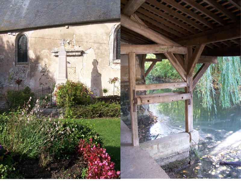 Monument aux morts  & lavoir d'Armenonville